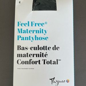 NWT Thyme Maternity Pantyhose